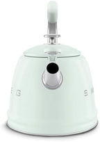 SMEG Stovetop Whistling Kettle – 50s Retro Style, 2.3 Liter (10 Cup / 2.4 Quart) Stainless Steel Tea Kettle with Iconic Design & Whistle – Premium Kitchen Statement Piece-Pastel Green - Image 5