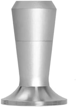 2 In 1 51mm/53mm/58mm Espresso Presser Tamper And WDT Stirrer Distribution With Stainless Steel Needles Coffee Tools，Easy Clean(51mm-Silver) by Unknown