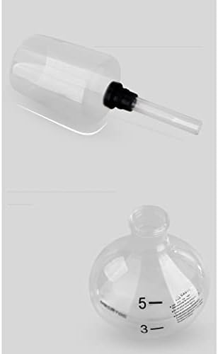 JITEM Cafetera Syphon Coffee Maker Manual Retro Vacuum Glass Siphon Pot Percolators 3-5 Cups Glass Tabletop Siphon Coffee Maker for Coffee or Tea - Image 2