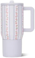 HydroJug Traveler 20oz Kids Insulated Tumbler with Handle, Primrose by Hydrojug