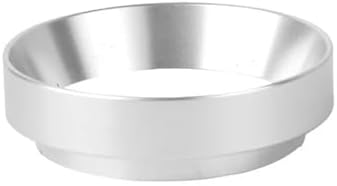 58 / 51MM Coffee Dosing Funnel Magnetic Ring Aluminum Portafilter Accessories For Espresso Ware Tools(Sliver Ring 58MM) by Unknown