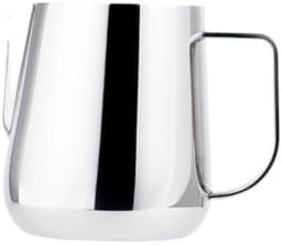 Milk Frother Cup Stainless Steel Milk Frothing Pitcher 500ml/17oz Stainless Steel Espresso Steaming by Unknown