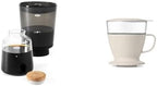 OXO Brew Compact Cold Brew Coffee Maker & Brew Single Serve Pour-Over Coffee Maker, 12 ounces, White by Unknown