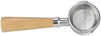 58mm Bottomless Portafilter ，Compatibility For Breville BES900/920/980 Coffee Machine Handle 304 Stainless Steel 2 Ears(58mm-Breville-Beech) by Unknown
