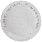 Titanium Coating Espresso Puck Screen 51/53/58.5mm Reusable Metal Filter 0.8mm Thickness Lower Shower Screen(51mm Puck Screen) by Unknown