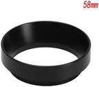 Espresso Dosing Funnel 6 Pcs Coffee Measuring Ring, Espresso Brewing Tool, Maker (51MM 53MM 58MM)(Black 58mm) - Image 2