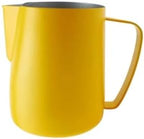 milk frothing pitcher Milk Jug 350/600ML Stainless Steel Frothing Pitcher Pull Flower Cup Coffee Frother Latte Art Foam Tool Coffeware for kitchen(350ml,Yellow) - Image 5
