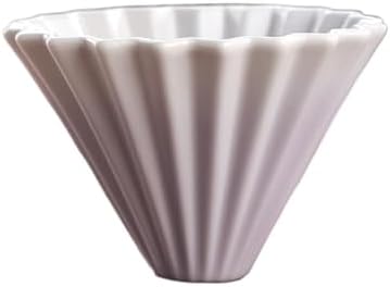 Origami Dripper Set Ceramic Construction Gradient Color Includes Filters For All Brewing Methods(Color 4) by Unknown