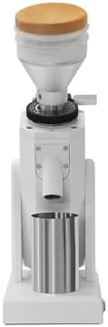 Turin SK40 Single Dose Grinder | 40mm Stainless Steel Conical Burrs, Stepless Adjustment, Tilted Base, Low Retention – Black or White (White) - Image 2