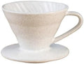 Cracked Ceramic Design Pour Over Coffee Dripper, Food‑Grade Material Barista Accessory for Home and Cafe Brewing(01 2Cups) by Unknown