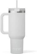 RTIC 40oz Road Trip Tumbler, Insulated, Ceramic Lined, Cool Grey by RTIC