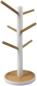 CLippa Small Fresh Tree Branch Cup Holder Beech Six Claw Cup Holder Wood Kitchen Storage Drain Cup Holder by Unknown