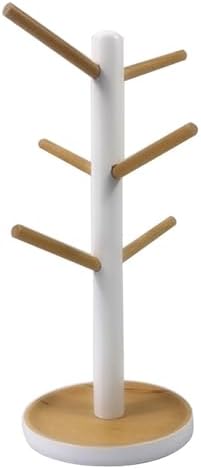 CLippa Small Fresh Tree Branch Cup Holder Beech Six Claw Cup Holder Wood Kitchen Storage Drain Cup Holder by Unknown