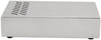 DIBTSA Espresso Knock Box Drawer, Stainless Steel Coffee Grounds Container with Removable Rubber Knock Bar and Non-slip Base, Mini 9.29 x 5.43 x 2.08 inches (Silver) - Image 6