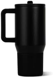 HydroJug Traveler 20oz Kids Insulated Tumbler with Handle, Black - Image 2