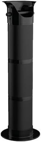Baoblaze Coffee Grounds Container Waste Bin Espresso Portafilter Cleaner Tall Puck Collector with Flared Top Opening and Side Knock Bar Suitable for, Black by Unknown