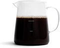 FLUR Carafe: Perfect for Brewing, Serving & Sharing – Precision Spout for Smooth Pours – For Hot or Iced Drinks – Borosilicate Glass with Capacity Markers – Dishwasher & Microwave Safe – 32oz (Clear) by FLUR