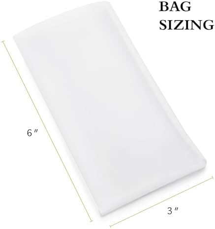 Gutenberg's Dank Pressing Co. 3x6 inch tough micron filter bags 25-50 Packs (50-Pack, 25 Micron (u)) - Image 2