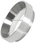 51/53/58mm Espresso Coffee Dosing Ring Coffee Filter Replacement Ring Espresso with 2 Cup 1 Cup Basket Needle Dosing Funnel 54mm(Silver,51MM) by Unknown