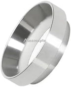 51/53/58mm Espresso Coffee Dosing Ring Coffee Filter Replacement Ring Espresso with 2 Cup 1 Cup Basket Needle Dosing Funnel 54mm(Silver,51MM) by Unknown