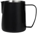 400ml/600ml Latte Coffee Cup Milk Pitcher Stainless Steel Foam Double Scale Pointed Mouth Barista Tools(600ml,Black) by Unknown