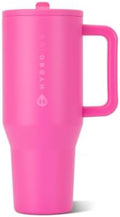 HydroJug Traveler 40oz, Insulated Tumbler with Handle & Straw, Razzle by Hydrojug