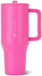 HydroJug Traveler 40oz, Insulated Tumbler with Handle & Straw, Razzle by Hydrojug