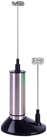 Milk Frother Handheld Foam Maker for Lattes - Whisk Drink Mixer for Coffee, Mini Foamer for Cappuccino, Frappe, Matcha, Hot Chocolate by Unknown