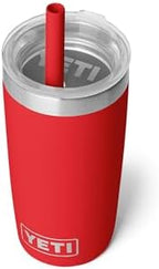 YETI Rambler Jr. 10 Oz Tumbler with Silicone Straw Lid - Image 7