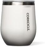 Corkcicle Stemless Wine Tumbler with Lid, 12 oz, Oat Milk by Corkcicle