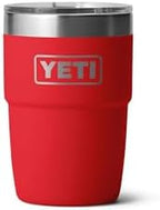 YETI Rambler 8 oz Insulated Coffee Mug with Lid - Stackable Double-Wall Vacuum Insulated Coffee Cup - DuraSip Ceramic Lining - Barista-Friendly Design - Stainless Steel - Dishwasher Safe by YETI