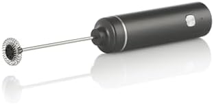 AdHoc Moro Milk Frother | Handheld Electric Whisk | Stainless Steel Whisk Head | Battery Operated | Grey | Perfect Foam for Coffee, Matcha & Hot Chocolate - Image 3