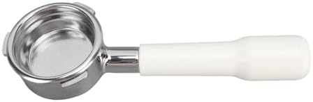Kadimendium 58mm 3 Ears Bottomless Portafilter for Barsetto, Stainless Steel Material, Extraction Improvement, for Home and Professional Baristas (White) - Image 6