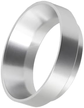 51/53/54/58mm Espresso Coffee Dosing Ring Coffee Filter Replacement Ring Espresso with 2 Cup 1 Cup Basket Needle Dosing Funnel 54mm(51mm Black Ring) - Image 3