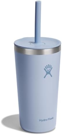 Hydro Flask All Around Tumbler Straw Lid, Insulated Travel Mug, Stainless Steel Coffee Cup 20 Oz Surf - Image 2