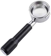 58mm Bottomless Portafilter Compatible with Breville BES900XL, BES920XL, BES980XL, BES990BSS Espresso Machine with Filter Basket-Plastic Handle, Black by Unknown