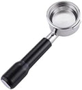 58mm Bottomless Portafilter Compatible with Breville BES900XL, BES920XL, BES980XL, BES990BSS Espresso Machine with Filter Basket-Plastic Handle, Black by Unknown
