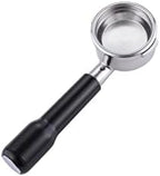 58mm Bottomless Portafilter Compatible with Breville BES900XL, BES920XL, BES980XL, BES990BSS Espresso Machine with Filter Basket-Plastic Handle, Black by Unknown