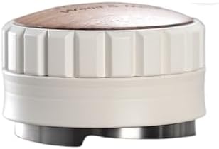 Coffee Distributor Tool/Leveler, Compatible For Bincoo, 3 Angled Espresso Distribution Tamper Fits 51mm 58mm Portafilter Home Barista Accessories(58mm white) by Unknown