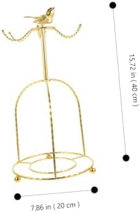 KICHOUSE Bird Mug Holder with Hooks Elegant Coffee Mug Storage Rack for Kitchen Organization and Space Saving Multi-Functional Cup Tree Stand - Image 4