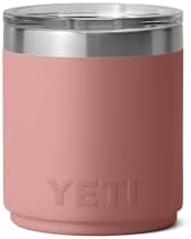 YETI Rambler 10 oz Stackable Lowball 2.0, Vacuum Insulated, Stainless Steel with MagSlider Lid, Sandstone Pink - Image 6