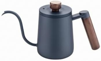 Stainless Steel Pour-over Kettle, Blue, 600ML by Unknown