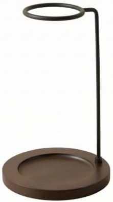 Coffee Station with Glass per, Walnut Stand by Unknown