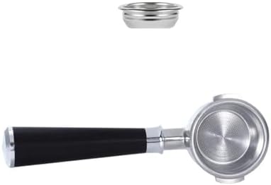 58MM Bottomless Filter Portafilter,Compatibility E61 brewing head, with 1/2/4 cups basket(Type c) by Unknown