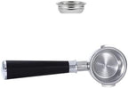 58MM Bottomless Filter Portafilter,Compatibility E61 brewing head, with 1/2/4 cups basket(Type c) by Unknown
