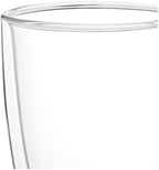 Safdie & Co. Barista Plus Insulated, Cappuccino Cups,Glass Coffee Mug, 435ml, Transparent- pack of 4 coffee mugs - Image 5