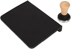 Wood Coffee Tamper Silicone Mat Set with Stainless Steel Base, Premium, for Beginners Baristas, 1 Set (51mm / 2.01in Tamper) - Image 7