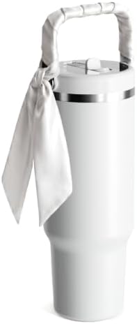 Fjbottle WrapSip 40 oz Insulated Tumbler with Flip Straw and Handle by FJbottle