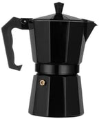 Stovetop Moka Pot Aluminum Espresso Maker with Cool-Touch Handle Home Use by Unknown