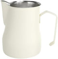 350/500ml Stainless Steel Milk Frothing Pitcher Coffee Barista Frother Pitcher Espresso Steaming Frother Latte Cup Milk Jug(White 500ml) by Unknown